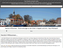 Tablet Screenshot of haus-wittmaack.de